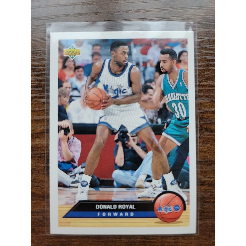 Donald Royal 1992-1993 Upper Deck McDonalds #OR7 - Orlando Magic - NBA